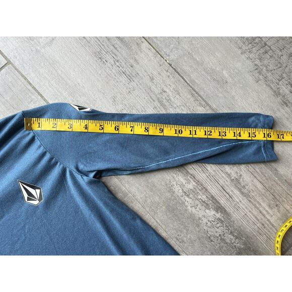 VOLCOM Anti - UV Sun Protection 30+ SPF Boys Kids Youth Long Sleeve Top Beach 6 - Picture 8 of 10